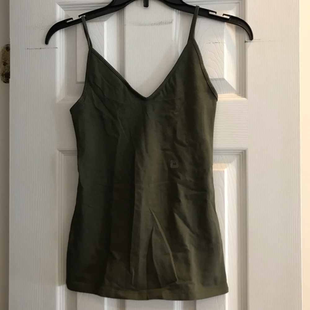 Express tank in dark green NWT